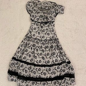 Nicholas off the shoulder floral dress